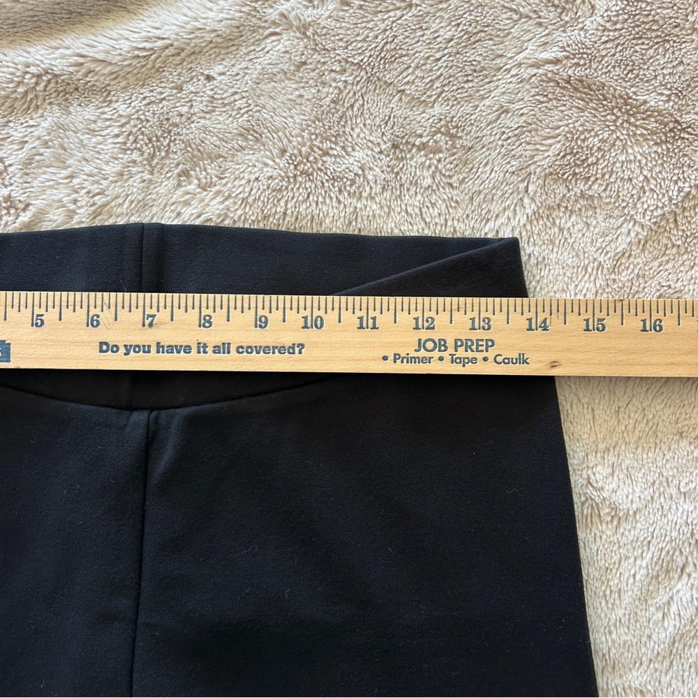 LOFT Black Knit Leggings Pants, Size Small - Picture 3 of 7